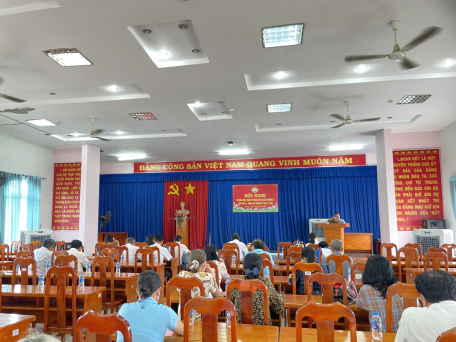 Tổ chức Hội nghị Ủy ban Mặt trận Tổ quốc Việt Nam Phường 1 lần thứ 11, khóa XII, nhiệm kỳ 2019-2024
