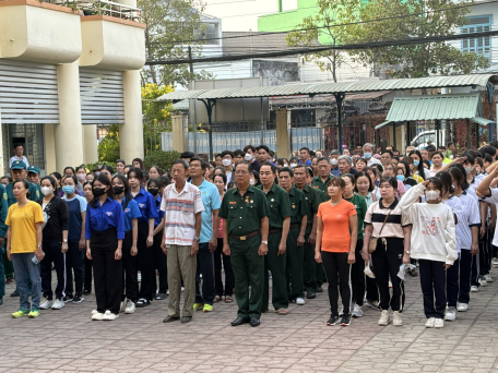 Phường 1, thành phố Tây Ninh tổ chức Ngày chạy Olympic vì sức khỏe toàn dân năm 2024