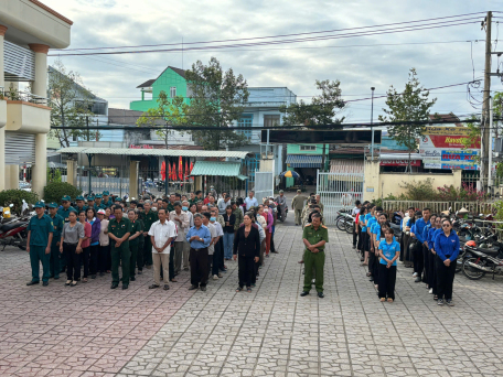 Phường 1, thành phố Tây Ninh ra quân làm công tác dân vận đợt 2 năm 2024