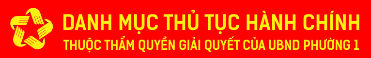 THỦ TỤC HÀNH CHÍNH CẤP XÃ